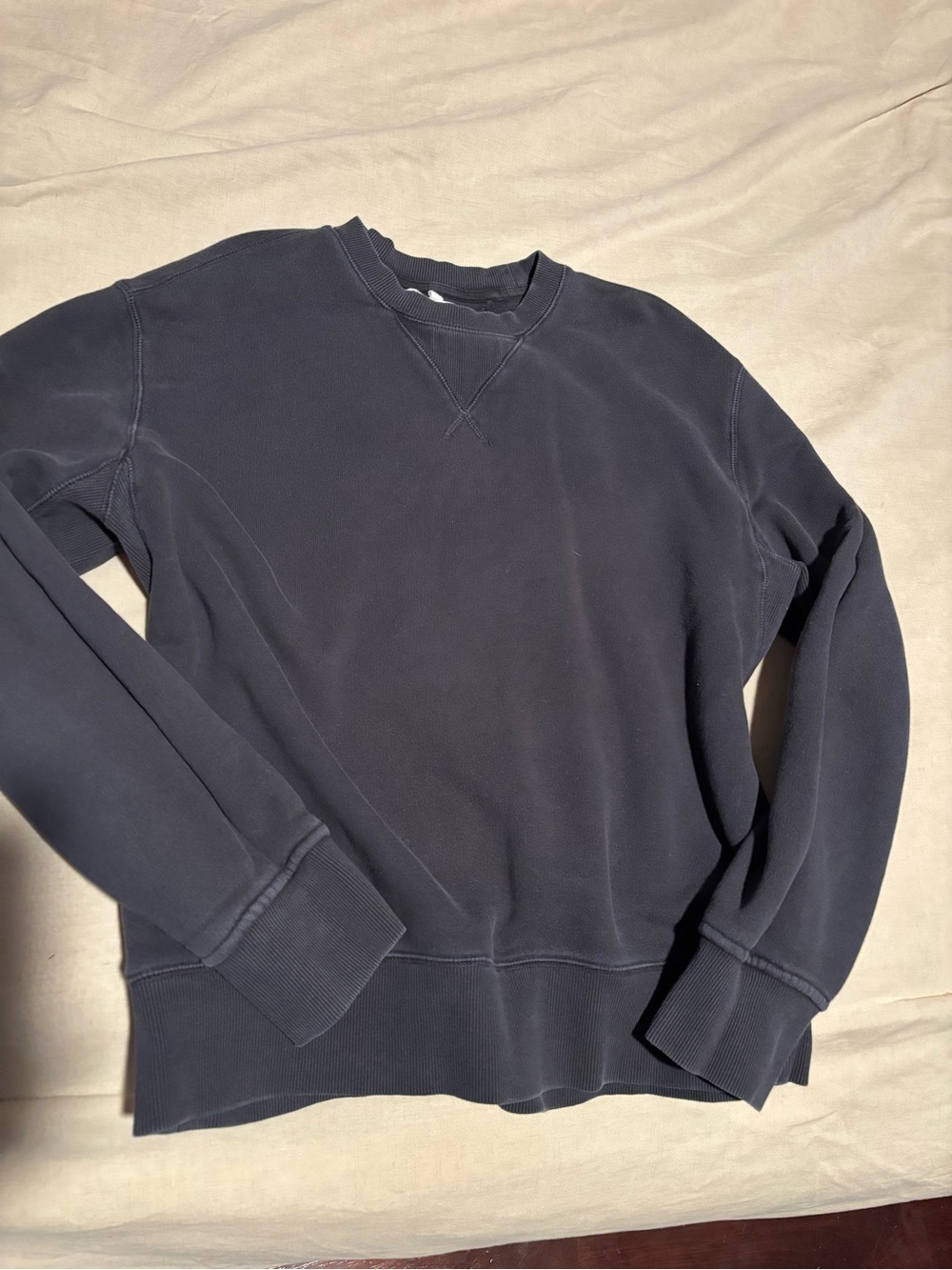Alex Mill Men's Navy Crewneck Sweatshirt - Classic Pullover